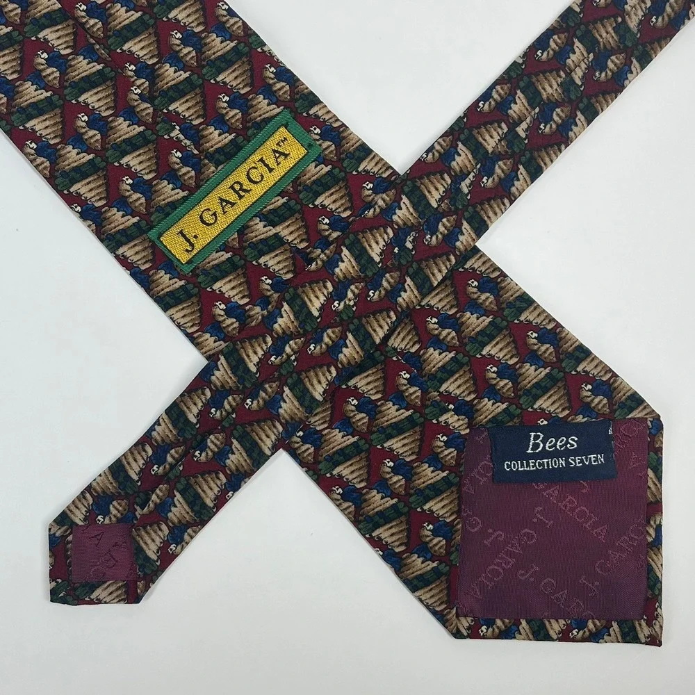 J. Garcia Bees Collection‎ Seven Silk Necktie Mens 59